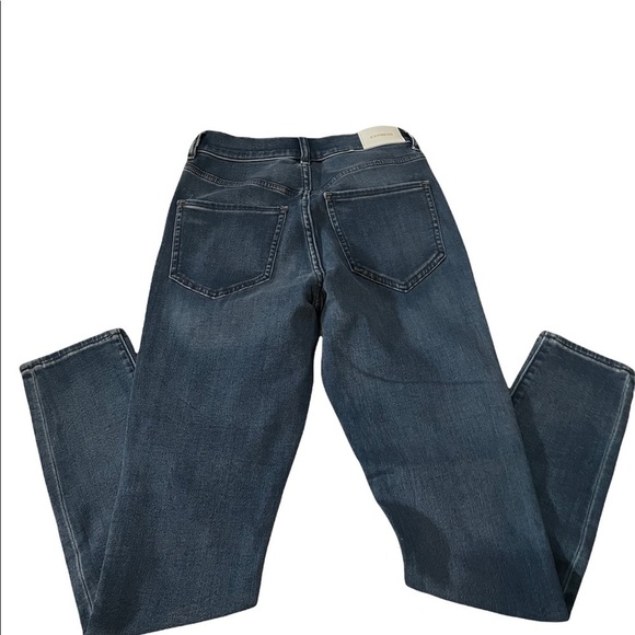 EXPRESS skinny high rise blue jeans - Picture 6 of 7